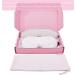 2 Pack Natural Silk 3D Contoured Sleep Mask Gift Set for Women - Pink & Blackout Eye Masks with Adjustable Strap - Lightweight Blindfold for a Restful Sleep - Buy Online on GoSupps.com