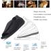 ZJING Open Toe Diabetic Recovery Slippers for Men - Adjustable Orthopedic Wide Width Walking Shoes for Arthritis, Edema, Swollen Feet - Men's Size 7.5, Black - Buy Online on GoSupps.com