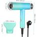 TOVINANNA Foldable Hair Dryer Foldable Blow Dryer Hair Dryer for Curly Hair Travel Diffuser Brushless Motor - Buy Online on GoSupps.com