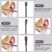 7pcs Ear Pick Earwax Removal Kit with Storage Case - Portable Ear Cleansing Tool Set - Buy Online on GoSupps.com