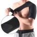 Buy Adjustable Elastic Shoulder Support Brace for Men & Women | Breathable Neoprene Compression Sleeves | Posture Corrector Strap for Optimal Back Support - Buy Online on GoSupps.com