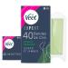 Veet Expert 40 Strips of Cold Wax for Body and Legs for Dry Skin - Perfect Finish - Long-Lasting Hair Removal