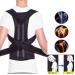 Posture Corrector For Back Clavicle Spine Back Shoulder Lumbar Support Corset Correction Posture pedic belt Men Women (Red XL) Better life Black L - Buy Online on GoSupps.com