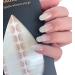 Zaubern gel4Home - 22 Self-Adhesive Nail Polish Wraps (White Cosmo)