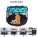 Blumoo Portable Pet Playpen - Indoor/Outdoor Foldable Dog Playpen with Mesh Shade Cover | Travel Dog Play Tent for Puppies/Cats/Rabbits - Blue (S 28x28x18) - Buy Online on GoSupps.com