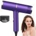 Ionic Hair Dryer Fast Dry Ionic Hair Dryer | High-Speed Blower Hair Dryer Travel Lightweight Hair Blow Dryer for Hotel Household Dormitory Haoying US Purple - Buy Online on GoSupps.com
