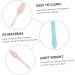 KALLORY 4 Pcs Double-Headed Spiral Ear Spoon Ear Cleaning Tools Kit - Random Color, 10x0.8x0.8cm - Buy Online on GoSupps.com