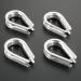 4Pcs 1/2 Wire Rope Chain Thimble Set - Boat Rigging Anchor Splicing | 316 Stainless Steel - Buy Online on GoSupps.com