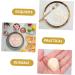 ERINGOGO 12 Pcs Simulation Chocolate White Flat Snack Pvc Child - Buy Online on GoSupps.com