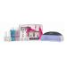 Gelish Mini Basix Gel Easy Soak Off LED Lamp Nail Polish Kit w/ Color Set, 15 mL