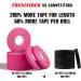 FRESINIDER Finger Tape 0.3 x 45 Feet (9 Pack) Tin Set - Strong Athletic Tape for Rock Climbing, BJJ, Jiu Jitsu, Grappling, Judo, MMA - No Sticky Residue - Pink - Buy Online on GoSupps.com