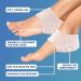 Dr. Frederick's Original Gel Heel Guards - 4ct | Heel Pain Relief - Plantar Fasciitis - Bone Spurs - Gout Relief | Soft Gel Cushions - Buy Online on GoSupps.com