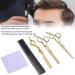 Thinning Haircut Scissors Set Stainless Steel Ergonomic Design Color Multi-Functional Set Suitable for Men and Women with Convenient Storage Bag for - Buy Online on GoSupps.com