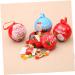 Cabilock 18 Pcs Christmas Party Favors Christmas Boxes for Treats Christmas Tree Ornaments Spherical - Buy Online on GoSupps.com