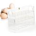 Egg Storage Box Egg Holder for Fridge Deviled Egg Holder with Lid Kitchen Egg Organizer Fresh Box 25.2X19.5CM As Shown - Buy Online on GoSupps.com
