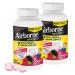 Airborne 1000mg Vitamin C + Zinc Immune Support Supplement Chewable Tablets Very Berry Flavor with Powerful Antioxidants Vitamins A C & E 116 Chewable Tablets (2 Pack)
