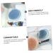 Hemoton Silicone Shampoo Brush for Babies and Kids - Blue - Buy Online on GoSupps.com