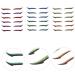 FOMIYES 54 Pairs Anti Sweat Eyeliner Eyeshadow Stickers Adhesive Eyeliner Tape Halloween Man Template - Buy Online on GoSupps.com