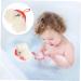 Ipetboom 1pc Rainbow Bath Ball Shower Pouf Shower Back Scrubber Metal Hairpin Stick Infant Tub Irish Accessories for Women Animal Pouf Loofah Kids Sponge Makeup Take a Bath Child - Buy Online on GoSupps.com