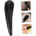 Magiclulu Full Body Gua Sha Massage Tool | Black Buffalo Horn Scraper Board for Neck & Meridian Massage - 12x3.2cm - Buy Online on GoSupps.com