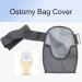 Adjustable Ostomy Bag Cover with Water-Resistant Closure - Washable Black Pouch Holder for Ileostomy and Urostomy - Men and Women - Buy Online on GoSupps.com