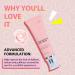 3PCS Pink Peptide Eye Cream for Women Reduces Dark Circles & Wrinkles Lifting and Firming Deep Moisturizing - Buy Online on GoSupps.com