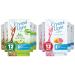 Crystal Light Iced Tea Singles 26g (12 Boxes of 10 Packets) & Pink Lemonade Singles 45g (12 Boxes of 10 Packets)
