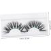 Holibanna False Eyelash 2 Pairs es Fluffy Volume Lashes Long Fluffy Fake Eye Lashes Faux Lashes Artificial Eyelashes Makeup Lashes Chemical Fiber 3d European and American Supplies - Buy Online on GoSupps.com