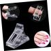 FOMIYES 3 Sets Nail Extension Manicure Nail Art Clear Nail Extension Form Nail Extension Builder Nails Extension Tool Nail Kit Gel Nail Art Supplies Uv Plastic Nail Brush White - Buy Online on GoSupps.com