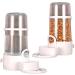 Automatic Bird Food Feeder Bird Seed Bowl with Clip Pet Bird Supplies Dispenser Bottle Food Cup Bowls For Pet Parrot Cage