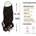 OMGREAT 18 Curly Dark Brown Highlight Hair Extension - Secret Wire Headband Synthetic Hairpiece for Women - Heat Friendly Fiber, 18 Inch, 4.2 Oz - Buy Online on GoSupps.com