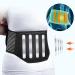 Back Support Back Brace Lumbar Support Lower Back Brace Belt Self-Heating Lumbar Magnetic Therapy Waist Support Belt Back Support Belt(Medium) Medium Black - Buy Online on GoSupps.com