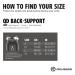 Buy Rehband 3mm Neoprene Back Support - Black X-Large | Stabilize Muscles & Improve Coordination for Men & Women - International Shipping Available - Buy Online on GoSupps.com