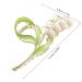 Lily of The Valley Non-Slip Metal Hair Clip - Elegant Orchid Flower Fashion Accessory - Buy Online on GoSupps.com