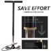 VEPURLT 3-Stage High Pressure Hand Pump | 4500Psi for Air Rifles, Car Tires & Scuba Tanks - Buy Online on GoSupps.com