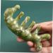 Magiclulu Jade Massage Comb - Scalp & Body Massager Tool | Natural Jade Handicrafts | 11.50x4.50cm Green - Buy Online on GoSupps.com