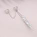 Dervivea Punk Finger Nail Claw Rings Silver Finger Ring Chain Ancient Queen Costume Fingernail Gothic Finger Ring Nail Jewelry for Women and Girls - Buy Online on GoSupps.com