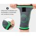 Anti-Slip Compression Knee Sleeve | Adjustable Brace for Arthritis & Meniscus Tear | Quick Recovery for Running, Crossfit, Basketball | Large Black - Buy Online on GoSupps.com