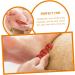 Minkissy 4-Piece Acupuncture Stick Wooden Massage Bars | Pressure Point Massage Tool | Foot Acupressure Rods in Unique Colors - 13x2.5cm - Buy Online on GoSupps.com