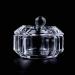 Nail Art Dappen Dishes Cup with Lid - Durable Glass Crystal Bowl for Acrylic Liquid & Powder | Cost-Effective Styling Tool - Buy Online on GoSupps.com