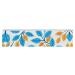 Resistance Bands Exercise Bands with Orange Accents Printed Elastic Band Leg Bands Resistance Fitness Bands Fabric Resistance Bands