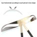 Classical Eyebrow Ruler Stencils - DIY Template for Perfect Shape & Balance | Maquiagem Beauty Tool for Permanent Makeup and Tattoo Artists - Buy Online on GoSupps.com