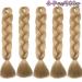 Buy Sego 5 Pieces Ombre Jumbo Braid Art Hair 24 Inch 500g - Medium Blonde Lichen Extensions for Crochet Twist - 60.96 cm Quality Hair Extensions - Buy Online on GoSupps.com