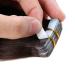 Buy 100g Real Hair Tape Extensions - Dark Brown #02 (16-inch) | UK Fashion Shop - Buy Online on GoSupps.com