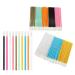 100 pieces one-way lip gloss brush lipstick concealer brush applicator magic sticks Perfect make-up tool kits make up lipstick brush disposable lip brush
