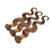 Sego Brazilian Human Hair Afro Bundles - 100% Unprocessed Body Wave Virgin Hair Extensions - 20 Light Brown Bundle - Buy Online on GoSupps.com