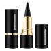Fravsiu Pencil Liner Gel Eye Pencil Long-Lasting Waterproof Black Matte Eyeliner with Smooth Texture Ocular Makeup for Women Girls Daily Cosmetics Beauty Routine 1.06 x 3.03 x 0.87 inches