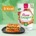 CleanFoods Raw Lasagna 3 x 200g I Konjac Noodles Ivegan Gluten Free Low carb I only 6 Calories per 100g I Ready in 2 Minutes - Buy Online on GoSupps.com