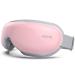 RENPHO Heated Eye Massager with Bluetooth Music, Rechargeable Eye Care Machine with 5 Modes Relax and Reduce Eye Strain Dark Circles Eye Bags Dry Eyes Improve Sleeping, Gifts for Women Pink