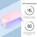 COSCELIA UV/LED Nail Lamp for Gel Nails - Perfect for Manicure & Pedicure at Home | International Shipping Available - Buy Online on GoSupps.com